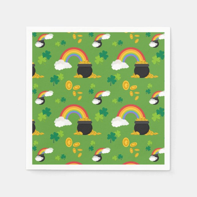 Pot Of Gold Napkin (Front)