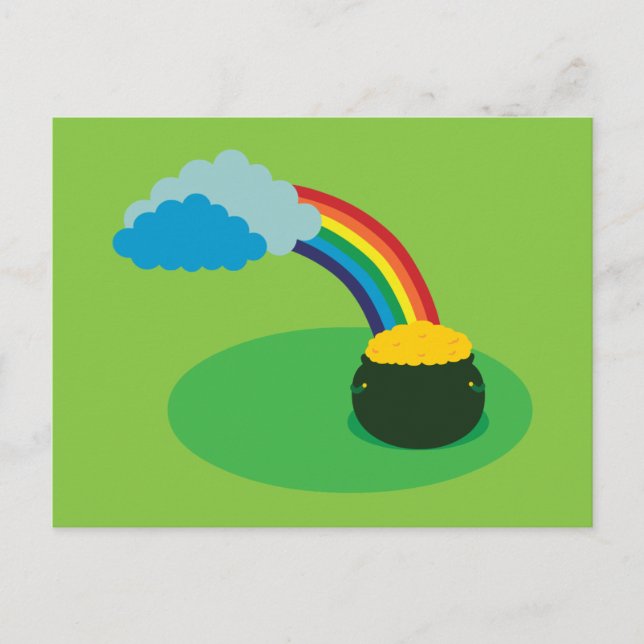 Pot of Gold Postcard (Front)