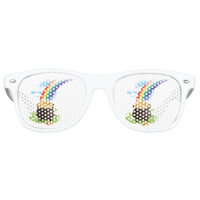 Pot of Gold Retro Sunglasses (Front)