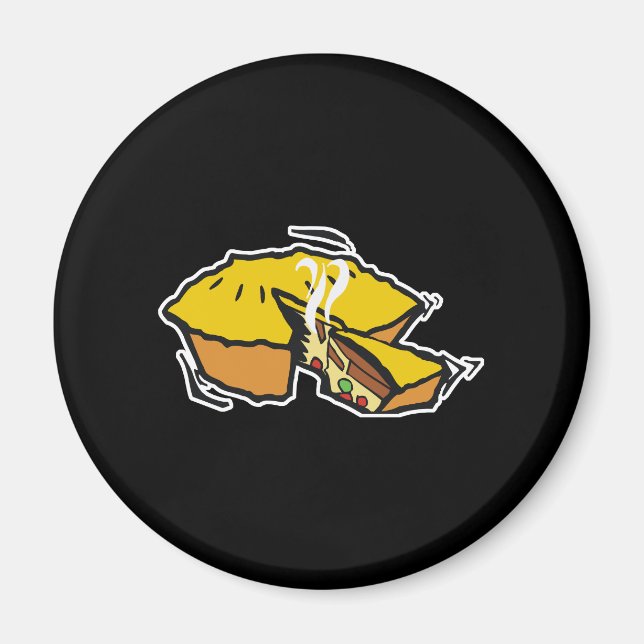 pot pie magnet (Front)