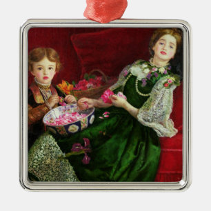 Pot Pourri Metal Ornament