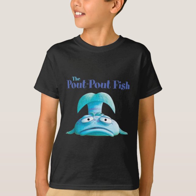 Pot Pout Fish Fisherman Funny Fishing Lover Cute F T-Shirt (Front)
