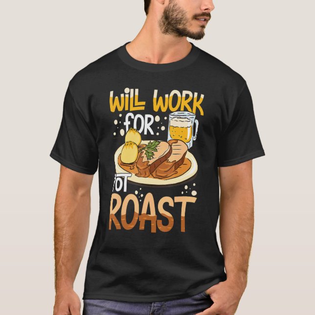 Pot Roast Recipe Slow Cooker Beef Meat Seasoning T-Shirt (Front)
