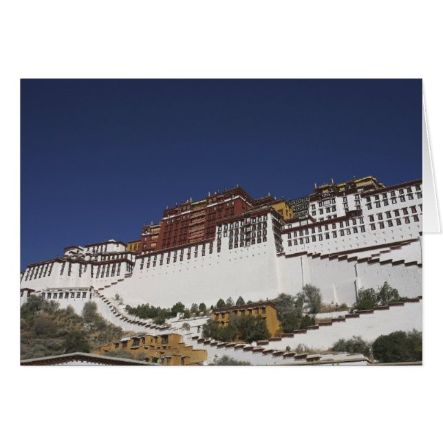 Potal Palace in Lhasa, Tibet. (Front Horizontal)