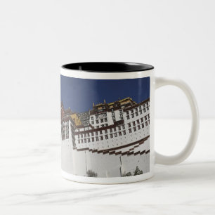 Potal Palace in Lhasa, Tibet. Two-Tone Coffee Mug