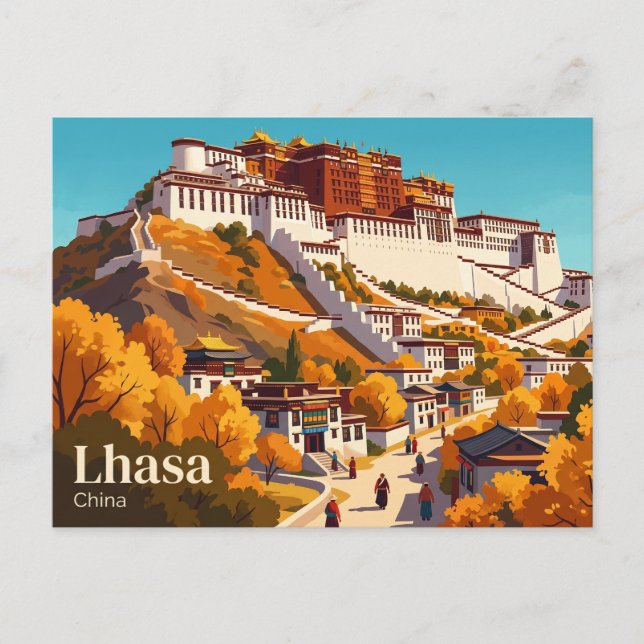 Potala Palace China Postcard (Front)