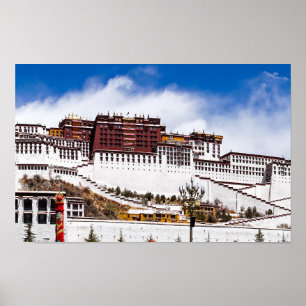 Potala palace in Lhasa - Tibet Poster