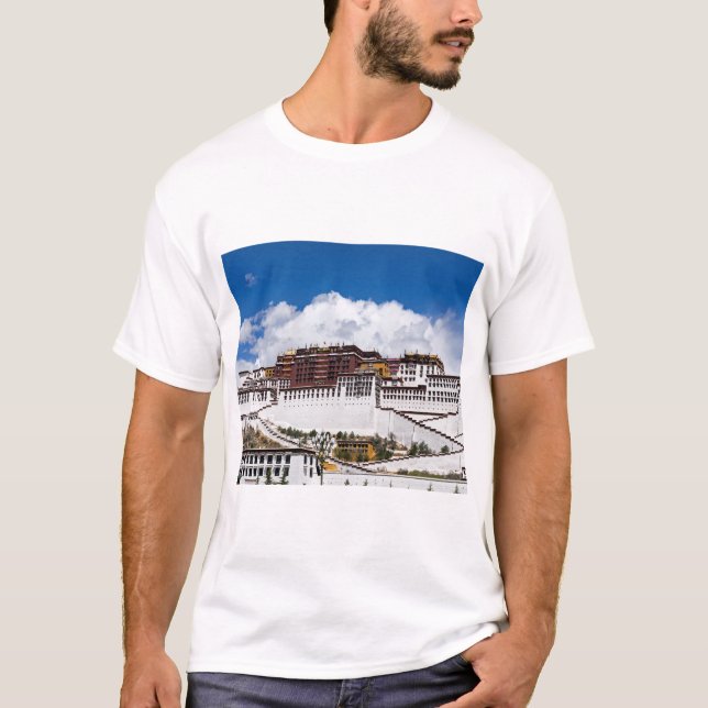 Potala palace in Lhasa - Tibet T-Shirt (Front)