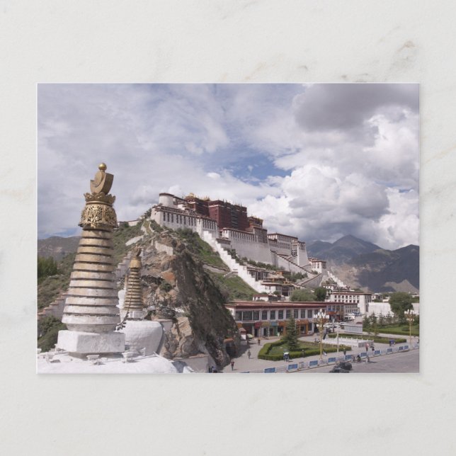Potala palace in Tibet Postcard (Front)
