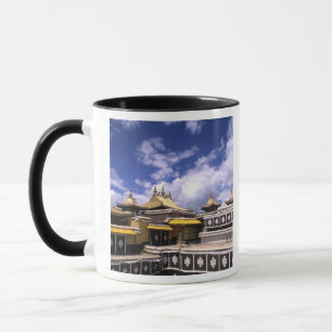 Potala Palace inside with steeples at the home Mug