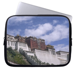 Potala Palace on mountain the home of the Dalai Laptop Sleeve