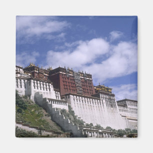 Potala Palace on mountain the home of the Dalai Magnet
