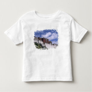 Potala Palace on mountain the home of the Dalai Toddler T-Shirt
