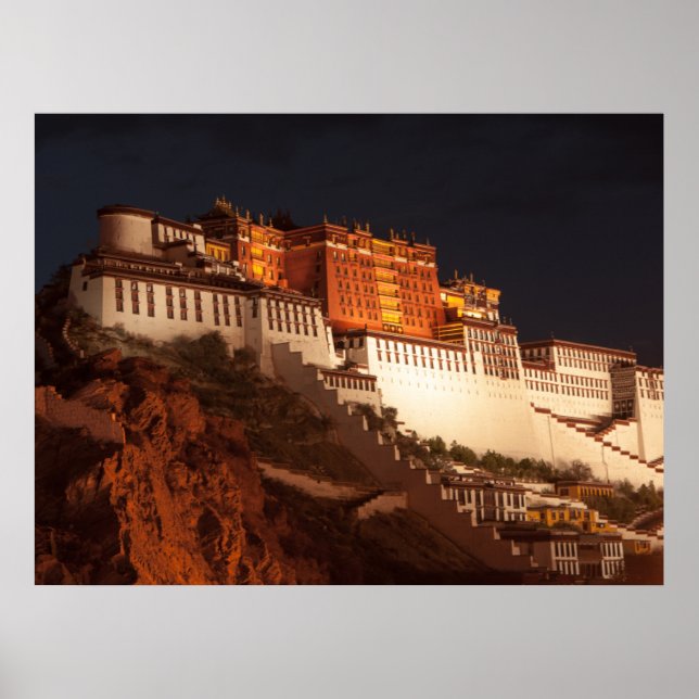 Potala, Tibet, Print, Value Poster Paper (Matte) (Front)