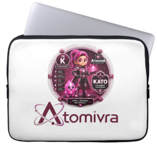 Potassium ATOMIVRA Laptop Sleeve