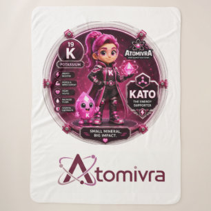 Potassium ATOMIVRA Sherpa Blanket