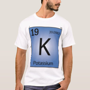 Potassium (K) Element T-Shirt - Front Only