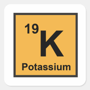 Potassium Sticker