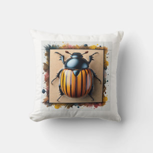 Potato Beetle 300724IREF232 - Watercolor Cushion