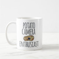 Potato Camera Enthusiast Goofy Photography Humour