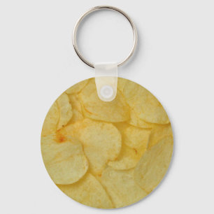 Potato Chip Key Ring