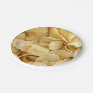 Potato chip paper plates fun foodie plates