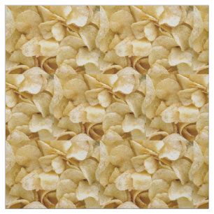 Potato Chip photo foodie fun fabric