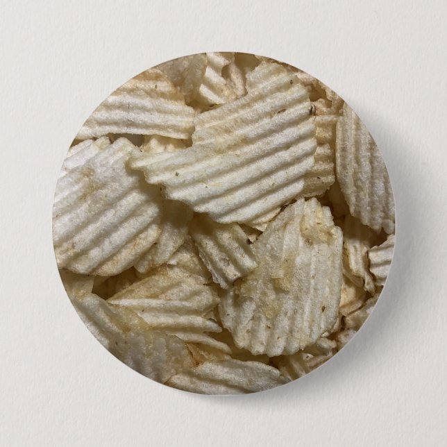 Potato Chips 7.5 Cm Round Badge (Front)