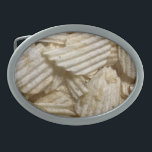 Potato Chips Belt Buckle<br><div class="desc">Potato Chips, Chips, Crisps</div>