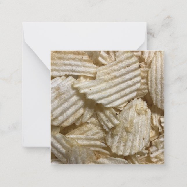 Potato Chips Card (Front)