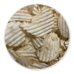 Potato Chips Ceramic Knob