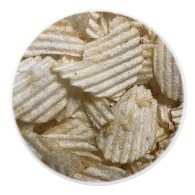 Potato Chips Ceramic Knob (Front)