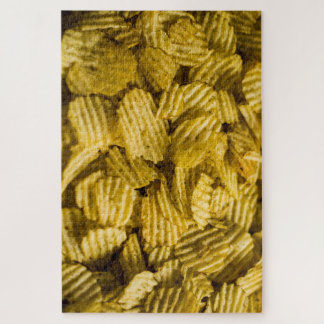 Potato chips challenge jigsaw puzzle