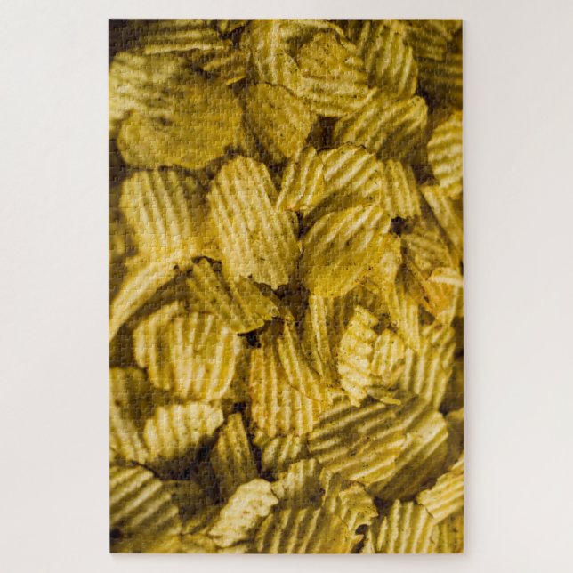 Potato chips challenge  jigsaw puzzle (Vertical)