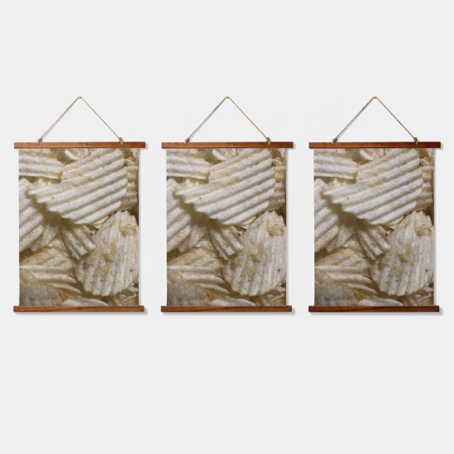 Potato Chips Hanging Tapestry (Triple)