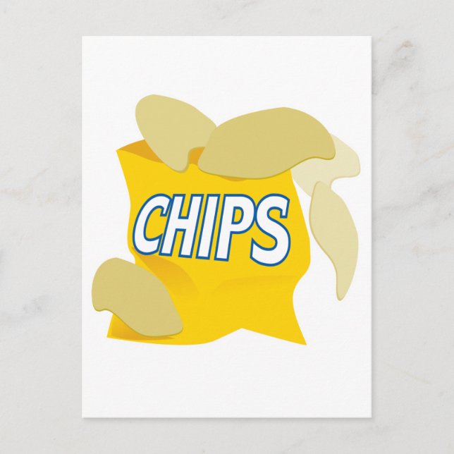 potato chips postcard (Front)
