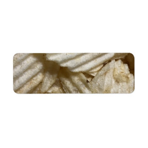 Potato Chips Return Address Label