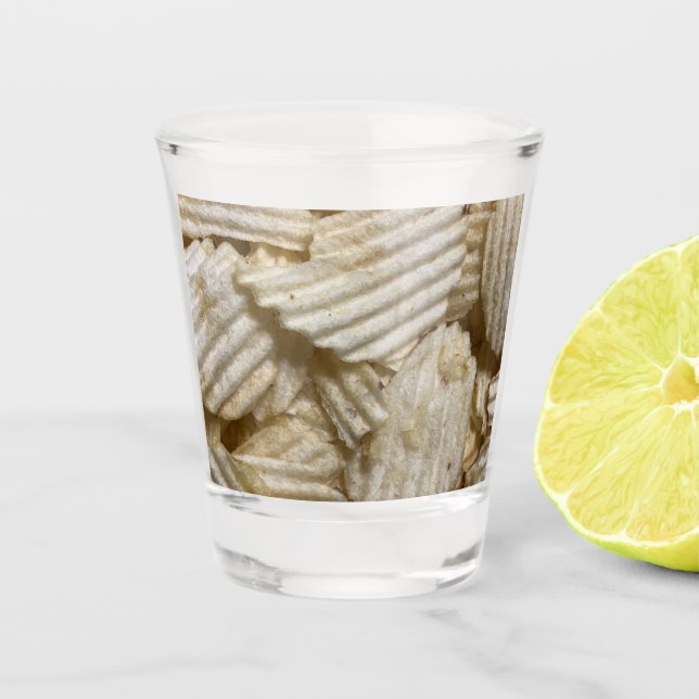 Potato Chips Shot Glass (Front)