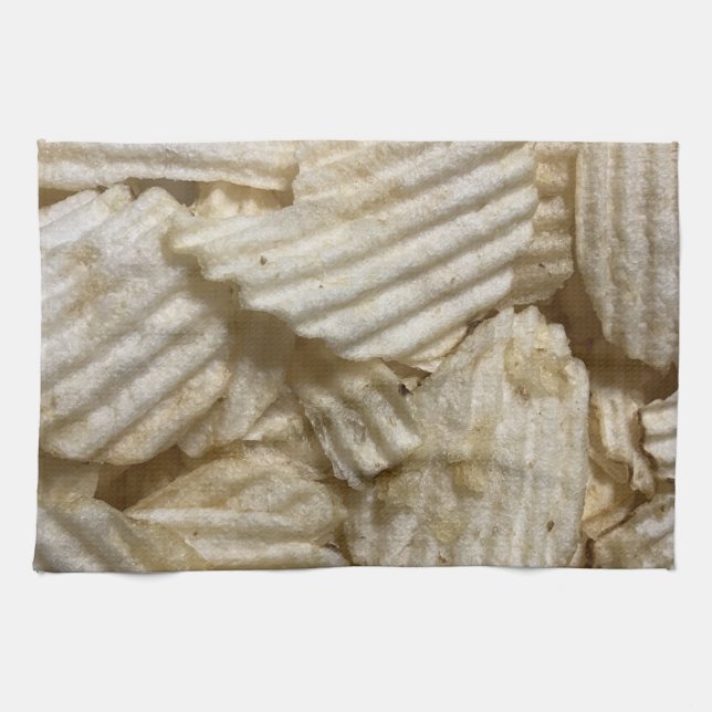 Potato Chips Tea Towel (Horizontal)