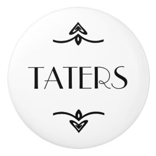 Potato Drawer - Taters Ceramic Knob