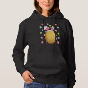 Potato Easter Egg Funny Potato Easter Sunday Hoodie