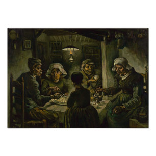 Potato Eaters by Vincent Van Gogh Photo Print