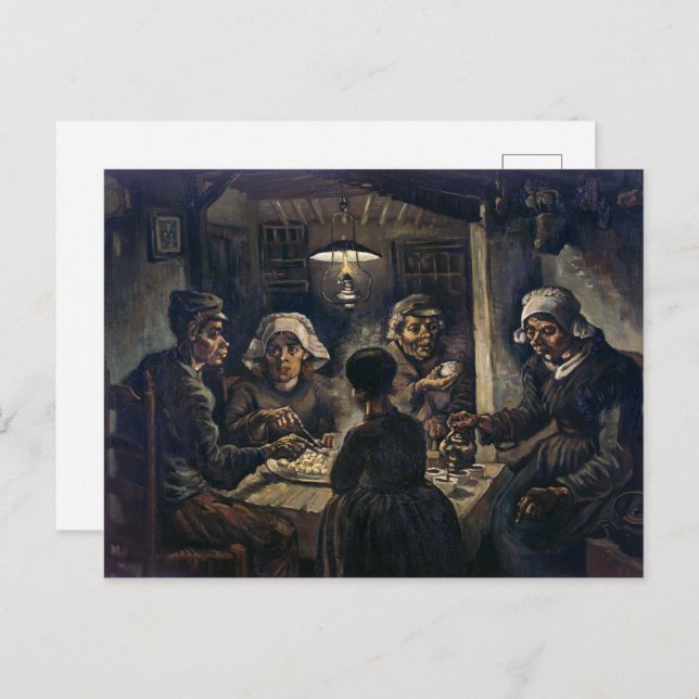 Potato Eaters | Van Gogh | Postcard (Front/Back)
