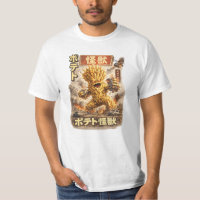 Potato Kaiju – Retro Japanese Monster Poster
