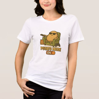 Potato Mode – Lazy Life Activated Tri-Blend Shirt