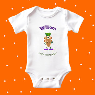 Potato monster baby bodysuit