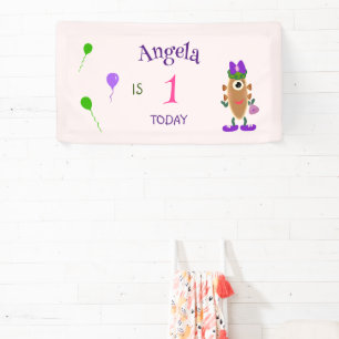 Potato monster banner