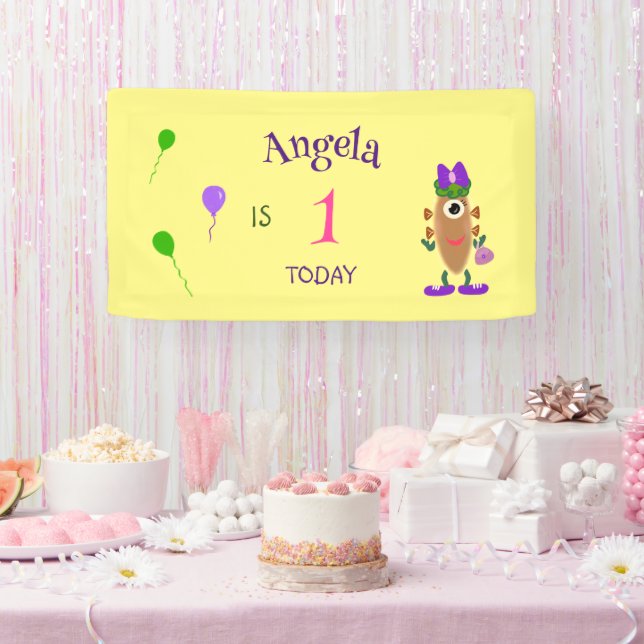 Potato monster banner (Party)
