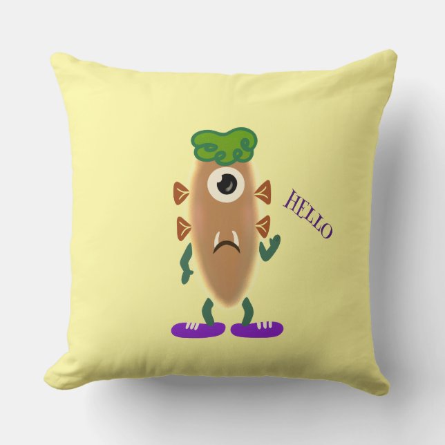 Potato monster cushion (Front)