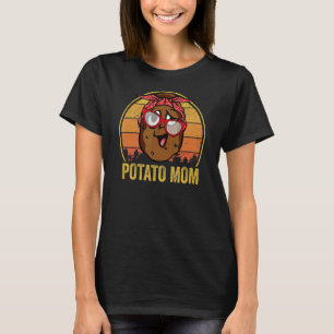 Potato Mum Distressed Retro Vintage Sunglasses  Hu T-Shirt